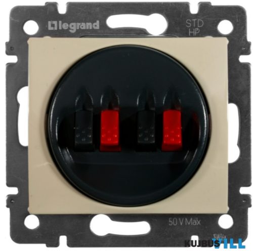 LEGRAND 774324 Valena hangszórócsatlakotó elefántcsont