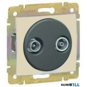   LEGRAND 774332 Valena TV-RD aljzat végzáró 1,5dB elefántcsont