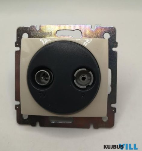 LEGRAND 774333 Valena TV-RD aljzat végzáró 10dB elefántcsont