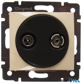 LEGRAND 774334 Valena TV-RD aljzat átmenő elefántcsont