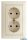 LEGRAND 774370 Valena 2x2P+F csatlakozóaljzat elefántcsont