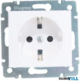   LEGRAND 774421 Valena 2P+F csatlakozóaljzat biztonsági zsaluval, fehér