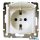 LEGRAND 774422 Valena 2P+F csatlakozóaljzat csapófedéllel, fehér