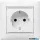 LEGRAND 774423 Valena 2P+F csatlakozóaljzat monoblokk, fehér