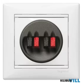 LEGRAND 774424 Valena hangszóró-csatlakozóaljzat fehér