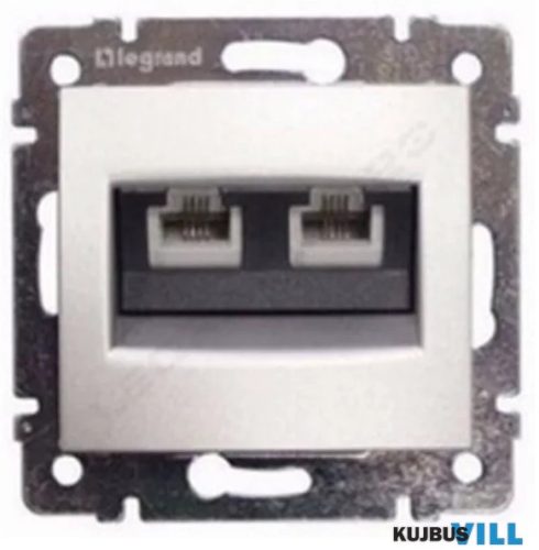 LEGRAND 774439 Valena telefon-csatlakozóaljzat 2xRJ11 fehér