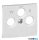 LEGRAND 774442 Valena TV-RD antenna-csatlakozóaljzat burkolat fehér