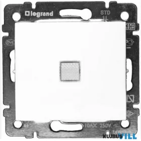   LEGRAND 774448 Valena keresztkapcsoló jelzőfénnyel, fehér