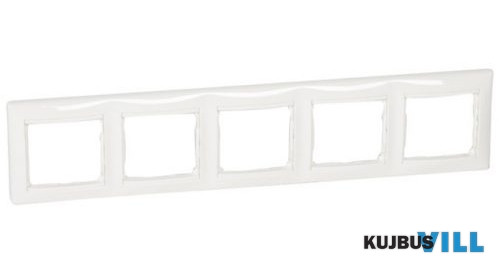 LEGRAND 774455 Valena ötös keret vízszintes fehér