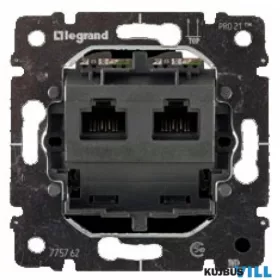 LEGRAND 775762 Galea 2xRJ45 Cat5e UTP mechanizmus, LCS2