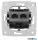 LEGRAND Galea Life 2xRJ45 informatikai csatlakozóaljzat mechanizmus – 8 pólusú ISDN  775936 KIFUTÓ