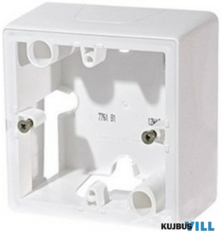 LEGRAND 776181 Valena egyes kiemelőkeret, fehér
