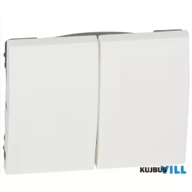 LEGRAND 777012 Galea Life kettős billentyű, fehér