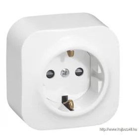   LEGRAND 782411 Forix IP20 falon kívüli 2P+F csatlakozóaljzat, 16 A, fehér