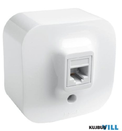 LEGRAND 782414 Forix IP20 falon kívüli 1x RJ11 telefon-csatlakozóaljzat fehér