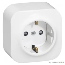   LEGRAND 782420 Forix IP20 fk 2P+F földelt csatlakozóaljzat, 16 A , biztonsági zsaluval, fehér