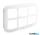 LEGRAND 782496 Forix IP20 fk 6-os munkaállomás, vízszintesen/függőlegesen felszerelhető, fehér