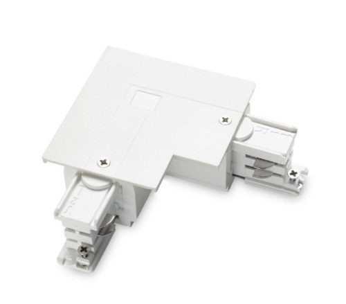 LUX 188119 LINK TRIM MAIN CONNECTOR CORNER LEFT ON-OFF WH
