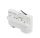 LUX 194257 LINK 3-PHASE TRACK ADAPTOR ON-OFF WH