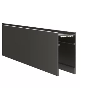 LUX 222745 ARCA PROFILE 1000 mm SURFACE BK