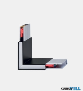 LUX 242002 LINUS CORNER 3000K BK Sarok elem