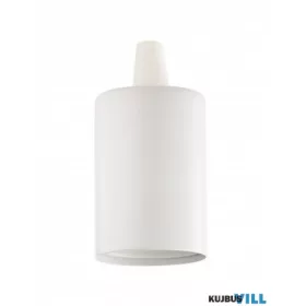   LUX 242569 Izzók és kiegészítők PORTALAMPADA E27 LISCIO BIANCO