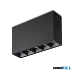 LUX 244884 Mennyezeti lámpa LIKA PL 12W 3000K NERO