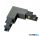 LUX 246611 LINK 3-PHASE T.LESS L-CONN RIGHT DALI 1-10V BK