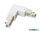 LUX 246628 LINK 3-PHASE T.LESS L-CONN RIGHT DALI 1-10V WH
