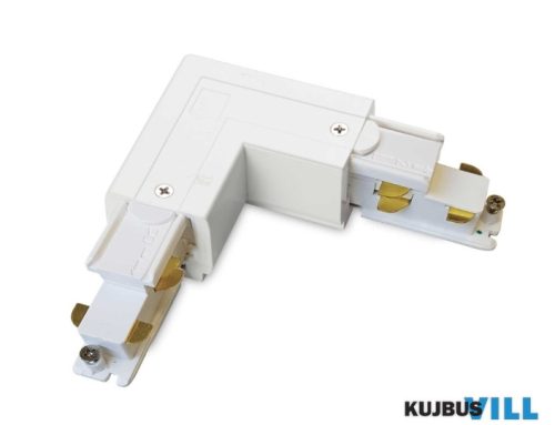 LUX 246628 LINK 3-PHASE T.LESS L-CONN RIGHT DALI 1-10V WH