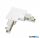 LUX 256030 LINK 3-PHASE TRIM L-CONNECTOR LEFT DALI 1-10V WH