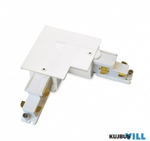 LUX 256030 LINK 3-PHASE TRIM L-CONNECTOR LEFT DALI 1-10V WH