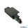 LUX 256078 LINK 3-PH TRIM MAIN CONN END LEFT DALI 1-10V BK