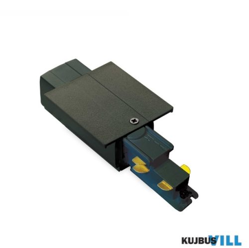 LUX 256078 LINK 3-PH TRIM MAIN CONN END LEFT DALI 1-10V BK