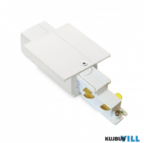 LUX 256146 LINK 3-PH TRIM MAIN CONN END RIGHT DALI 1-10V WH