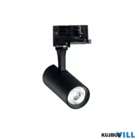   LUX 271446 FOX TR 3-PHASE 08W CRI80 4000K ON-OFF NERO Sín rendszer