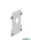 LUX 282695 EGO END CAP RECESSED CON FORO WH kiegészítő