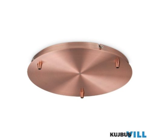 LUX 285627 ROSONE STANDARD 3 LUCI RAME