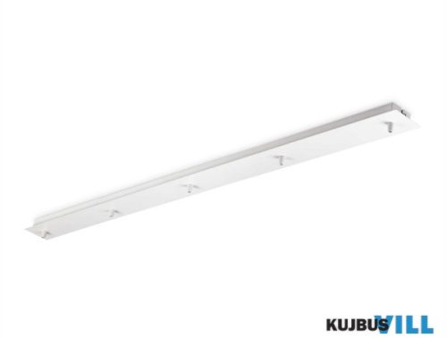 LUX 285689 ROSONE LINEARE 5 LUCI BIANCO