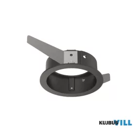 LUX 287881 BENTO FRAME ROUND SINGLE BK süllyesztett keret