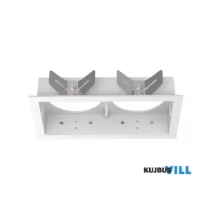   LUX 287935 BENTO FRAME SQUARE TWIN WH süllyesztett 2-es keret