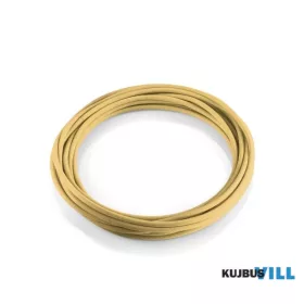 LUX 301648 Izzók és kiegészítők CAVO TESSUTO 05M OTTONE