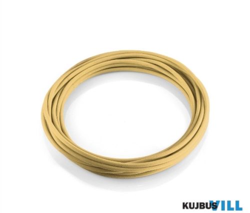 LUX 301648 CAVO TESSUTO 05M OTTONE