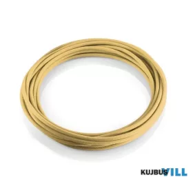 LUX 301693 Izzók és kiegészítők CAVO TESSUTO 10M OTTONE