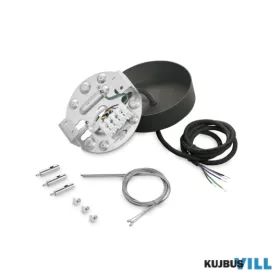 LUX 307244 Mennyezeti lámpa FLY KIT PENDANT NERO