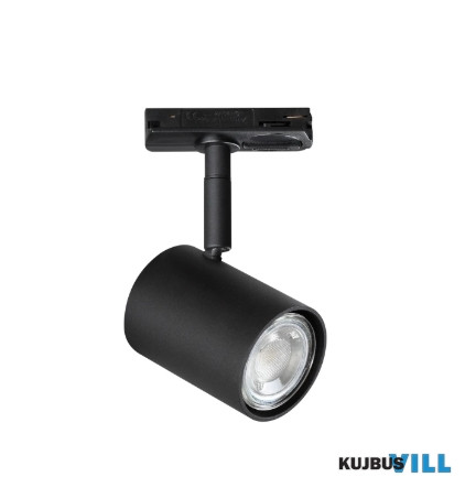 LUX 337517 SPOT TR 1-PHASE NERO