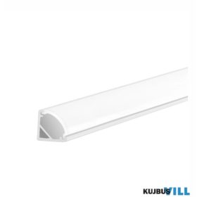  LUX 346298 SLOT ANG TONDO D10XD10 2000 mm WH Sarok LED profil