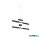 LUX 351346 EGO KIT BI-EMISSION LINEAR CONN CABLE 2 MT BK DALI