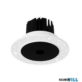 LUX 356129 INFINITY FI TRIMLESS 07W 3000K NERO Süllyesztett
