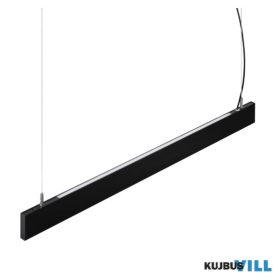   LUX 367606 STEEL SP2 D20 BI-EMISSION ACCENT 3000K NERO Sín rendszer